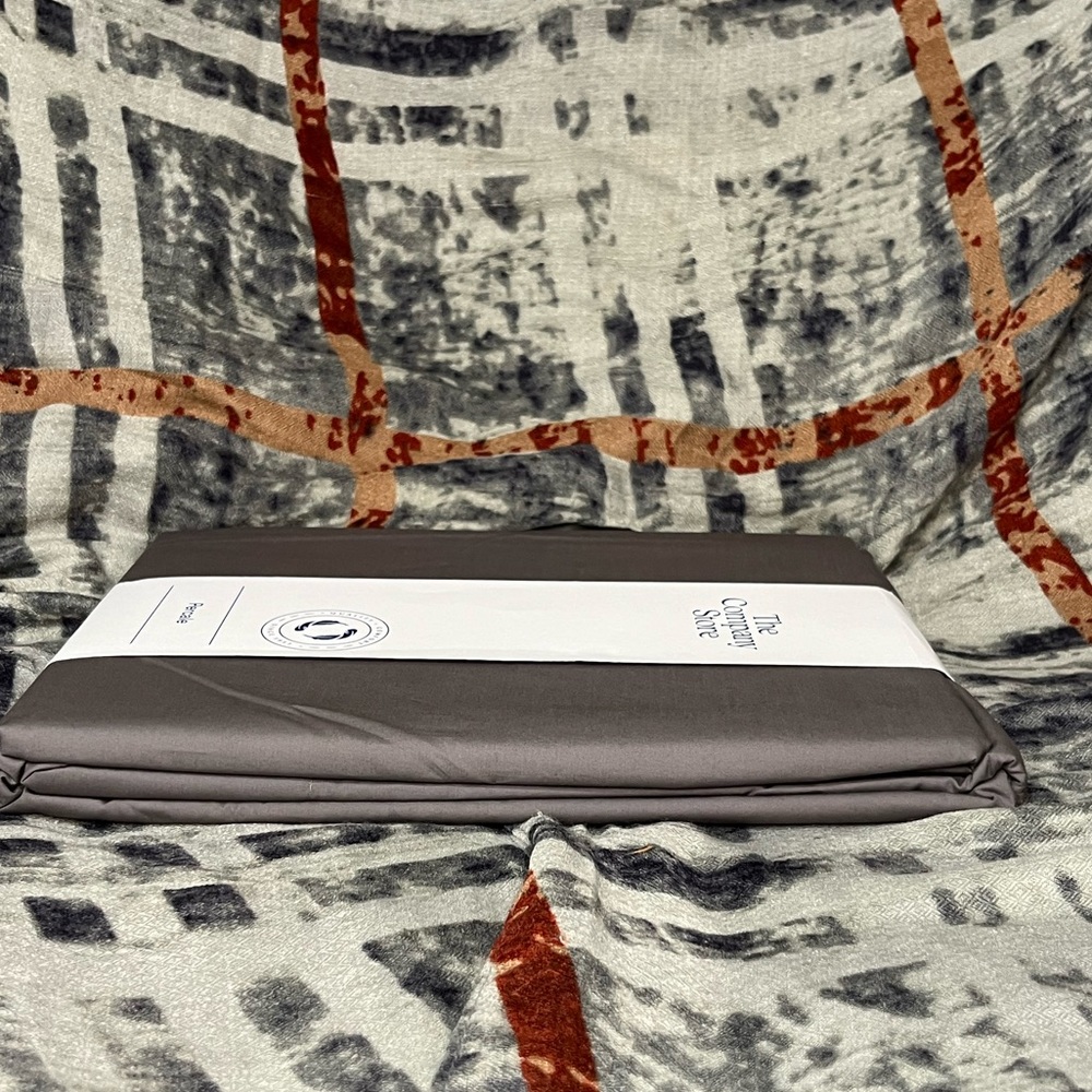 The Company Store Company Cotton™ Percale Flat Sheet - Picture 6 of 6